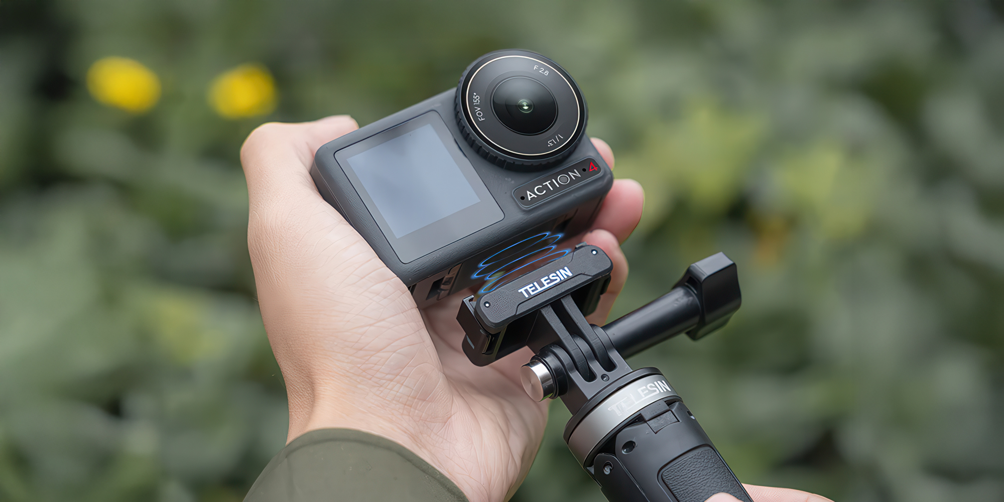 Adapter montażowy Telesin OA-TPM-T04 do kamer DJI Action 3 _ 4 _ 5 Pro na system GoPro